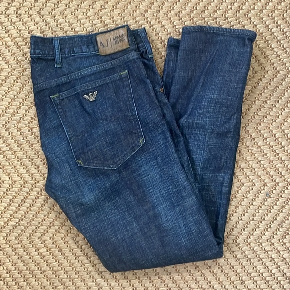 Armani Jeans Other - Armani Jeans - Straight Denim Jeans - Dark Blue - 36x34
